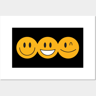 Happy Smiley Posters and Art